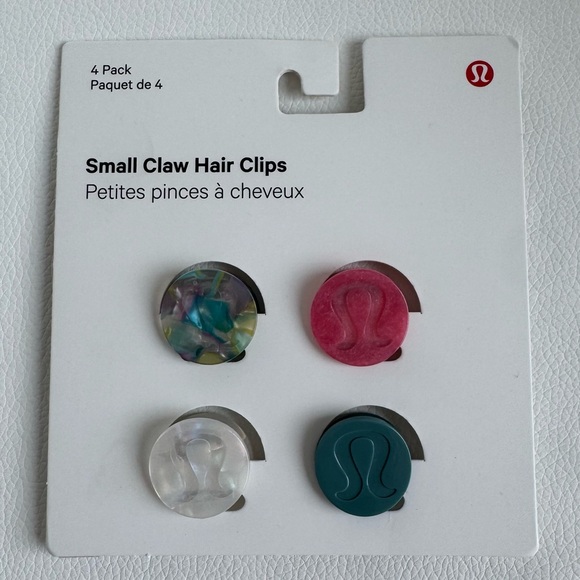 Lululemon Small Claw Hair Clips 4 Pack main image 5
